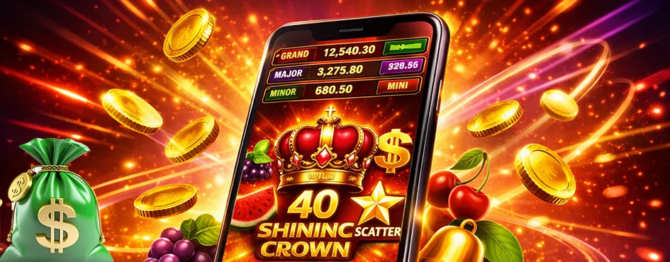 Shining Crown — Shining Crown Demo Benzeri Ücretsiz Klasik Slot Oyunları